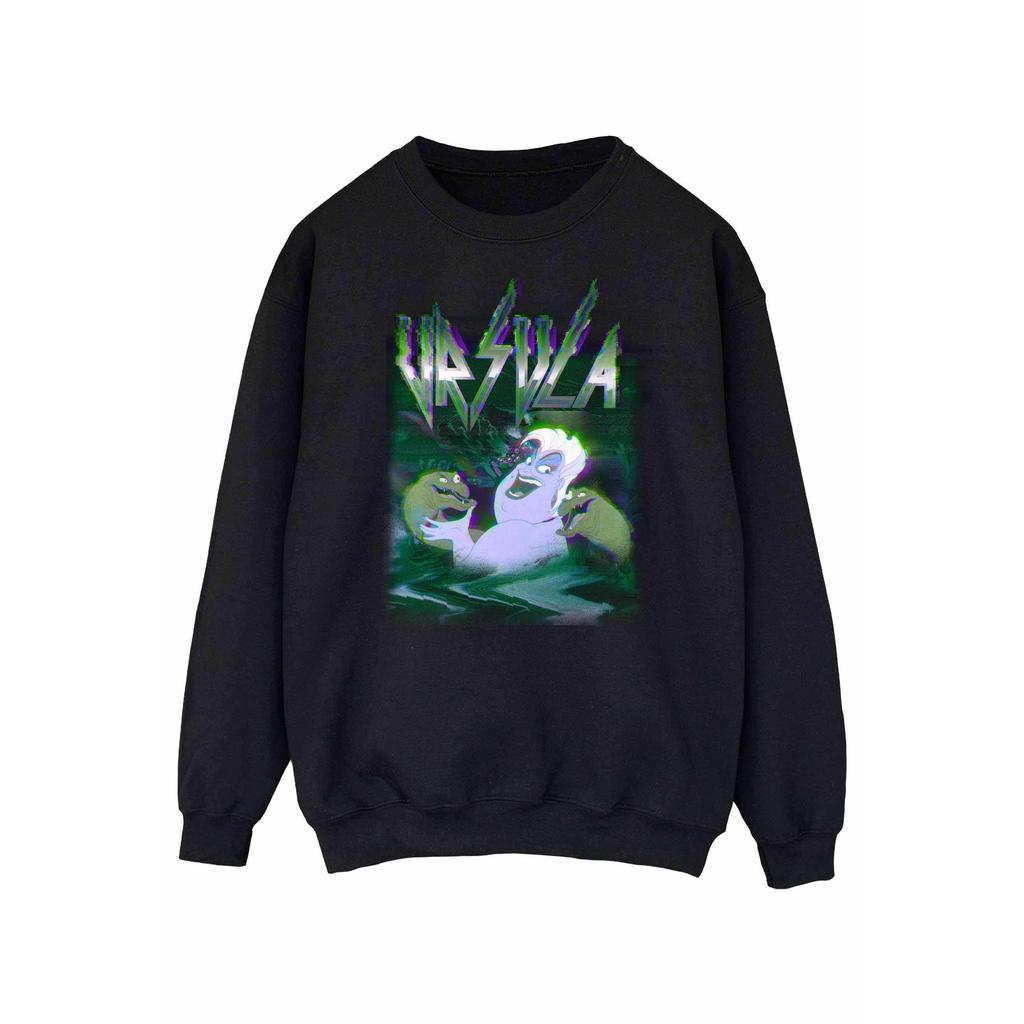 Disney Womens/Ladies Ursula Glitch Sweatshirt