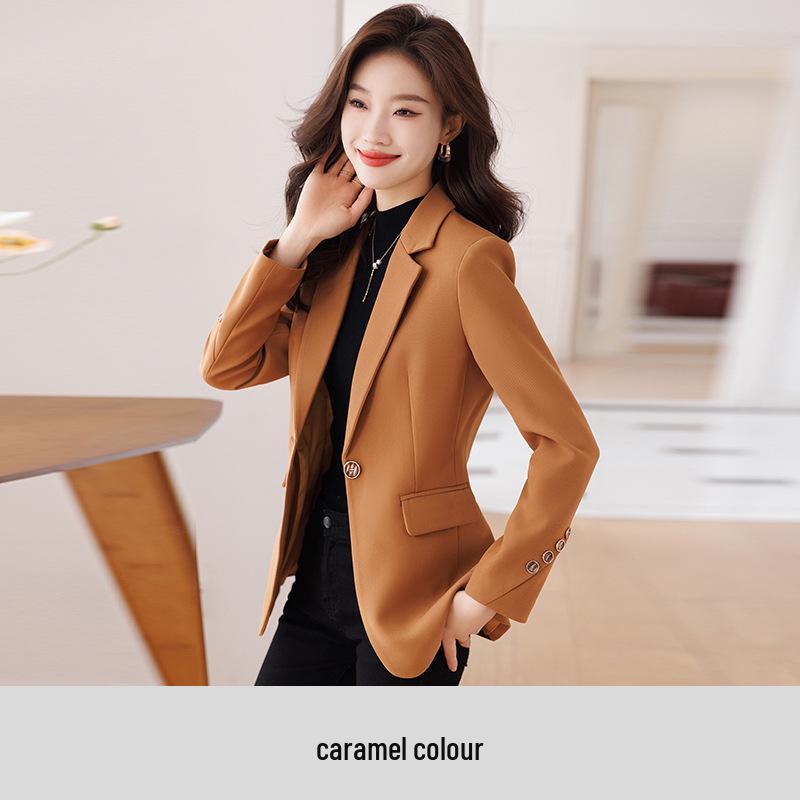 Zihong 2024 Женский приталенный универсальный пиджак высокого класса для весны и осени