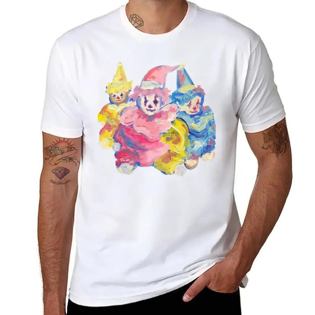 Clown Friends T-Shirt hippie clothes anime clothes mens clothing
