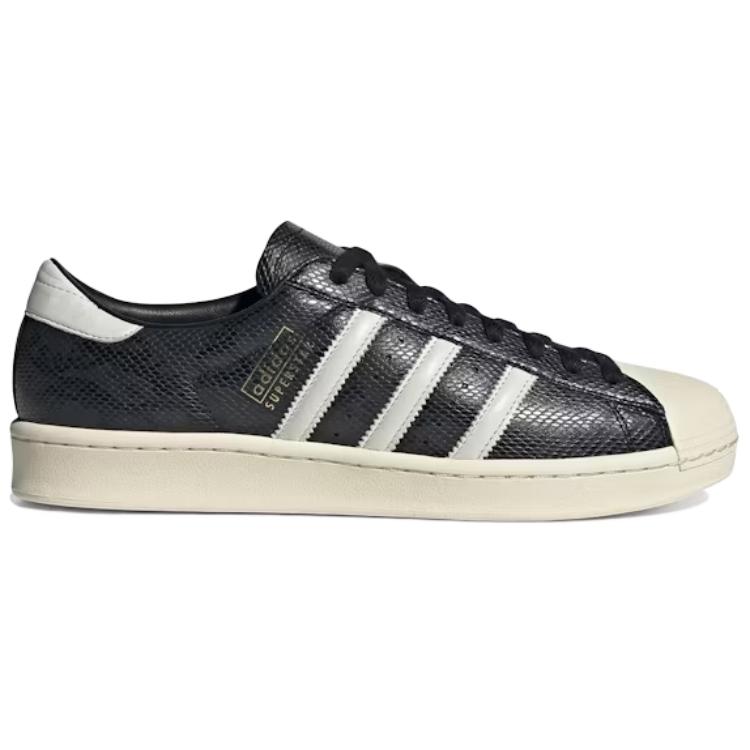 Superstar Adidas Originals Винтажные 'Core Black Cream' JR1642