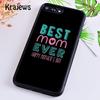 Krajews Best Mom Ever Phone Case Cover For iPhone 17 Air 16 15 14 plus 12 13 pro max coque Shell Fundas
