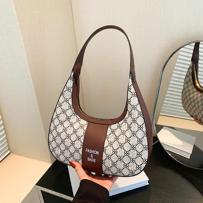 Vintage Letters Shoulder Crossbody Bags for Women Handbag Purses New Underarm Messenger Bags Female High Quality Hobo Bag CLE