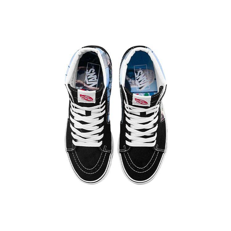 MOCA x Frances Stark x Vans Sk8-Hi Поэты на костре III, 2015 Унисекс Кроссовки Черные VN0A5KRHA55