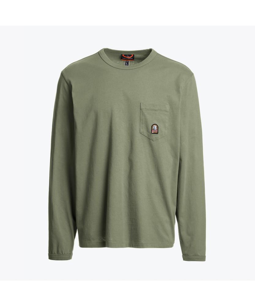 PARA JUMPERS Men'S Caspian T-Shirt - Lichen Khaki (26Smpmtsrj03Pj0284)