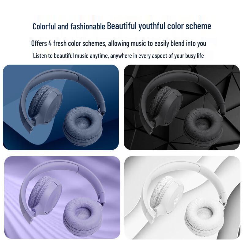 JBL Tune 520BT Wireless Over-Ear Headphones