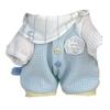 Rabbit Pattern 20cm Cotton Doll Clothes Jumpsuit Cotton Doll's Clothes  Children's Gift