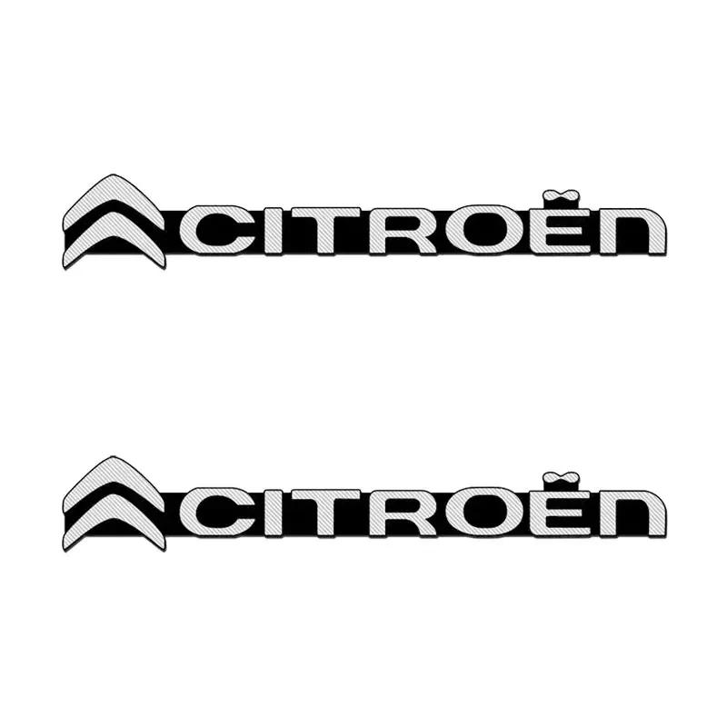 1/2/4 шт. Декор Автозвука 3D Алюминиевый Значок Эмблема Наклейка Для Citroen C1 C3 C4 Grand Picasso C4L C5 C6 C8 VTS Aircross