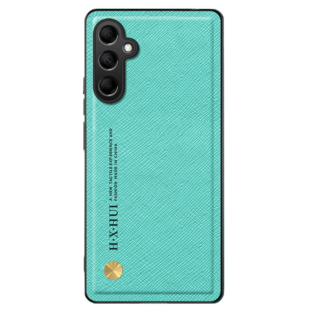 For Samsung Galaxy S25+ Case Cross Texture Leather+TPU Phone Cover Support Magnetic Car Holder