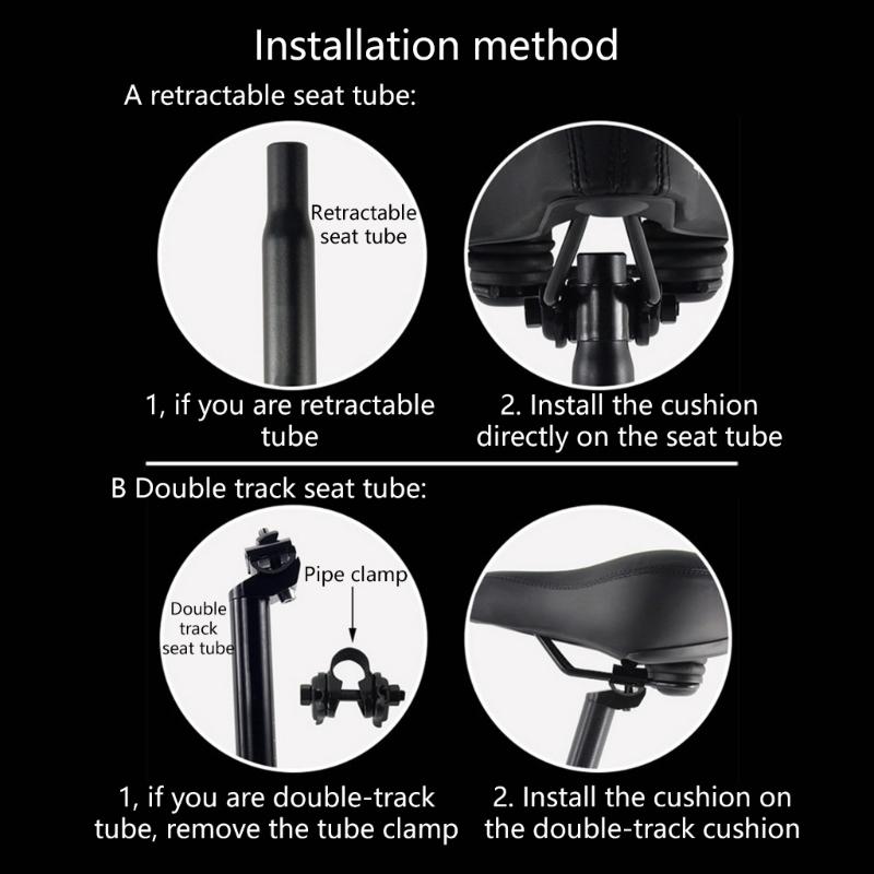 Силиконовые седла для велосипедов, велосипедные подушки, седла для шоссейных велосипедов, накладка, нескользящие велосипедные подушки, амортизирующие сиденья, накладка, долговечные