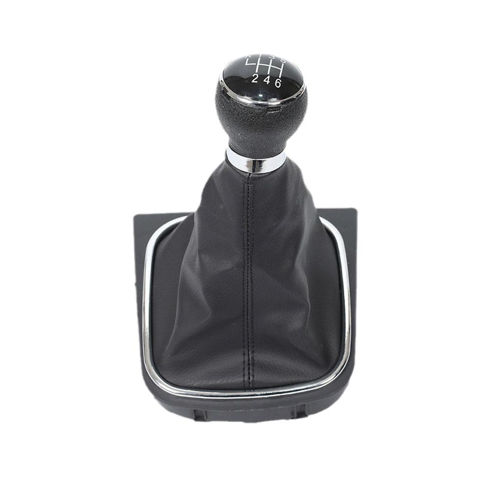 5/6 Speed Gear Shift Knob Lever Stick Gaiter Boot Cover For Vw Rabbit For Golf 5 Jetta 2005-2010 For Vw Golf 6 Jetta 2010-2 A2r3
