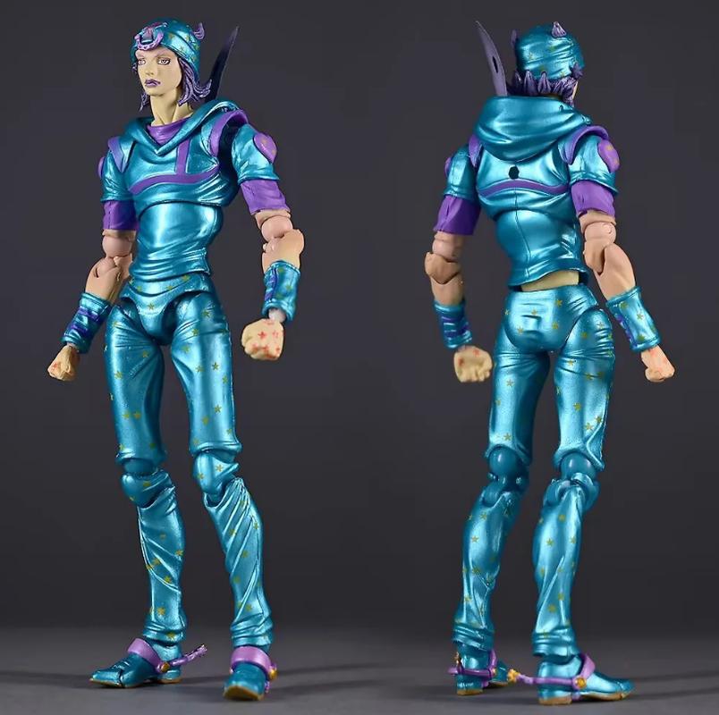 15cm Anime Action Figure Johnny Joestar Gyro Zeppeli Jojo'S Bizarre Adventure Collection High Quality Model Festival Gifts