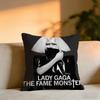 Наволочка для подушки Lady Gaga Уютная бархатная декоративная подушка Мягкая теплая подушка для дивана кровати
