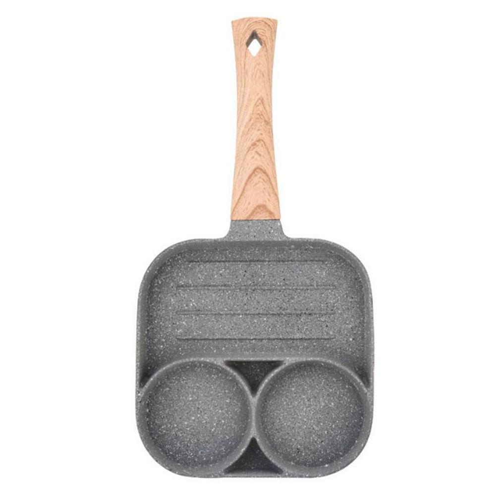 Сковорода с 4 отверстиями, яйцо, омлет, блины, кулинария, антипригарная квадратная сковорода, горшок, кухня