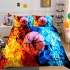 Спортивная серия Цифровая печать Полиэстеровое постельное белье Набор из двух или трех предметов