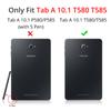 Чехол Tab A6 10,1, вращающийся на 360 градусов чехол-книжка из искусственной кожи, откидная крышка для Samsung Galaxy Tab A 6 10,1 T580 T585 10,1 дюйма, чехол для планшета