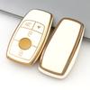 4 кнопки TPU автомобильный чехол-брелок для Mercedes Benz W177 W205 W213 W222 X167 ACESG Class GLC CLE CLA GLB GLS AMG чехол для автомобильного дистанционного ключа