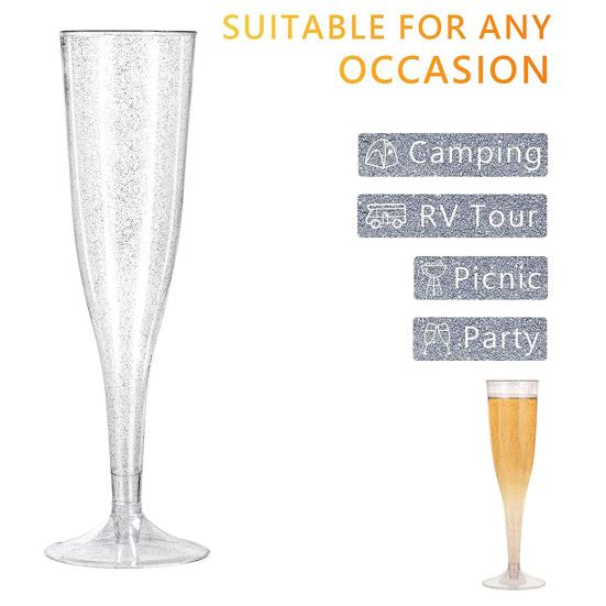 10 шт., 4,5 унции/135 мл, бокал для коктейлей, одноразовый бокал, прозрачный бокал для коктейля, красное вино, поставка для столовой