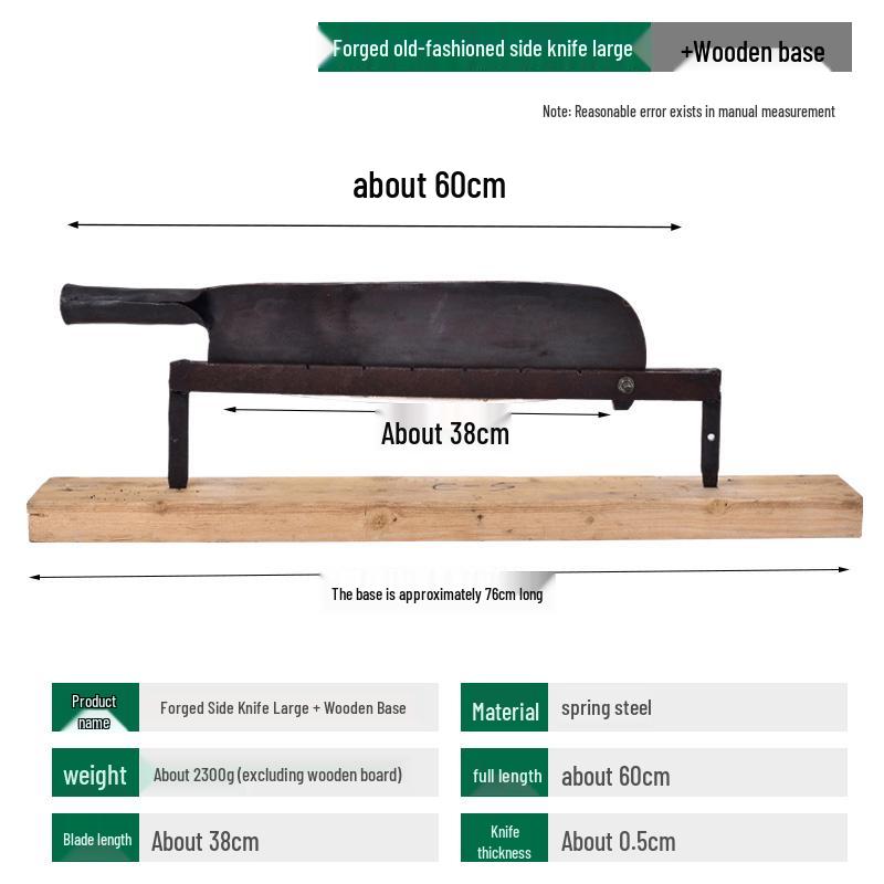 Old-Style Manganese Steel Silage, Hay, Straw, and Fodder Cutter for Cattle and Sheep
