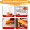 1/2Pcs Limescale Eraser Glass Rust Remover Eraser Reusable Scale Removal Rubber Brush for Bathroom Kitchen Home Clean Tools