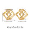 Heart Stud Earrings Zircon Inlaid Small Fashion Daily Ear Jewelry
