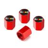 Car Styling Tire Stem Valve Caps Wheel Air Covers for Mitsubishi Ralliart ASX EVO Grandis Delica Pajero Galant Ex V33 Eclipse UG2
