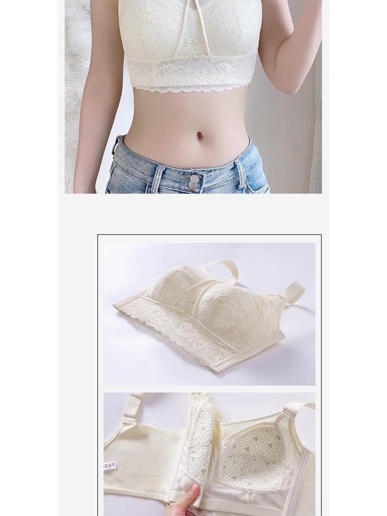 Plus Size Full Coverage Push-Up Bra: Anti-Sagging, Adjustable, Side Support for Large Busts