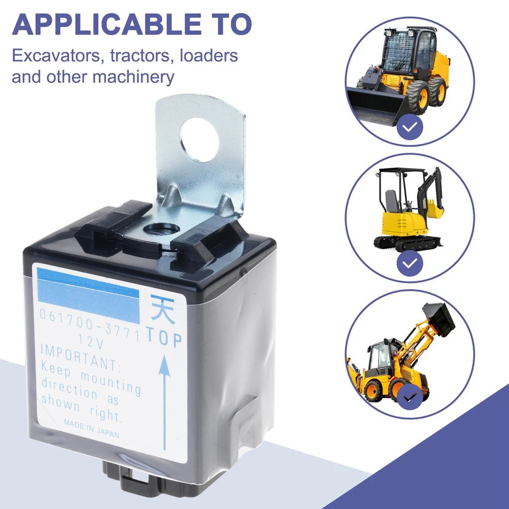 Электромагнитные реле остановки экскаватора подходят для L2900DT L3010DT L3300DT L4200DT L4200F L4310F M5030 M6800 061700-3770 061700-3771