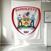 Тканое полотно Barnsley Fc Эстетичное настенное панно Печатная ткань Одеяло Декоративные гобелены Для спальни Гостиной Домашний декор