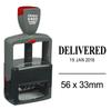 Printtoo Heavy Duty Dater Stamp With Delivered Text Self Inking Office Stationery Date Rubber