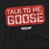 Top Gun Mens Talk To Me Goose Stamp T-Shirt