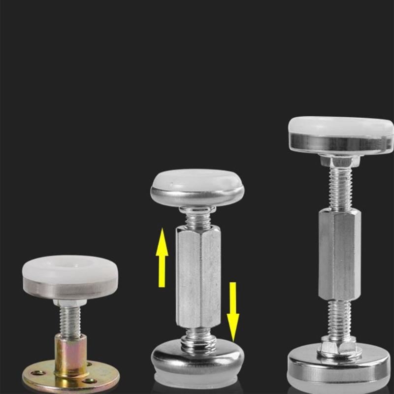 Heavy Duty Bed Headboard Holder Easy Installation Bed Headboard Anchors Metal Bed Headboard Support Brackets for House