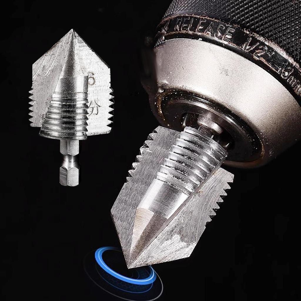 Резьбонарезной станок для ПВХ-труб, открывалка для резьбы, универсальный аксессуар, сантехнические инструменты для повторной нарезки резьбы