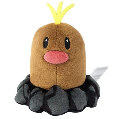 Плюшевая кукла Покемон Pokémon fit 50 Алоланский Диглетт Япония НОВЫЙ