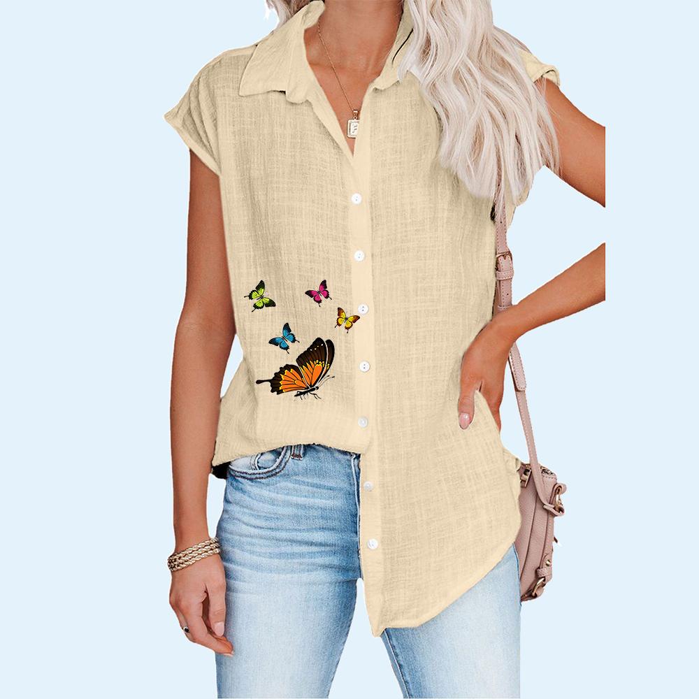 Женская модная футболка с принтом, летняя повседневная тонкая блузка с коротким рукавом, кардиган большого размера, футболка