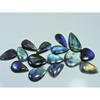 402Cts.Natural Labradorite Multi Fire Pear Cabochon Loose Gemstone 15Pcs Lot LL-998