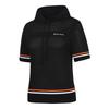 TAYLORMADE APPAREL Женская вязаная футболка с капюшоном и коротким рукавом T8031Sn6221-199