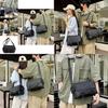 Large Capacity Stylish Black Messenger Bag For Men And Women Perfect For Travel And Fitness