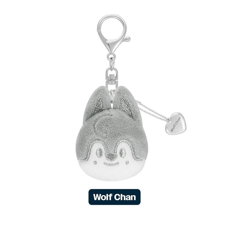 [ПРЕДЗАКАЗ] Stray Kids – SKZOO БРЕЛОК ДЛЯ ЛИЦА СЕРЕБРЯНЫЙ Вер.. празднуй