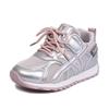 Кроссовки для девочек 2025 весна новые дышащие туфли Повседневные кроссовки для пап для мальчиков Обувь для детей старшего возраста Студенческие кроссовки для бега
