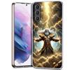 Статуя греческого бога Лицо Зевса Чехол для телефона для Samsung A54 A14 A24 A34 A17 A37 A57 A55 A35 A25 A15 A13 A23 A33 A53 A07 A05S A04S A03