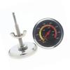 Bimetal Oven Thermometer with Bracket Base Dial Display Temperature Meter for Barbecue Grill