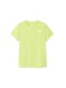 GTD Melange Crew Short Sleeve Astro Size S Women's T-Shirt, Lime,