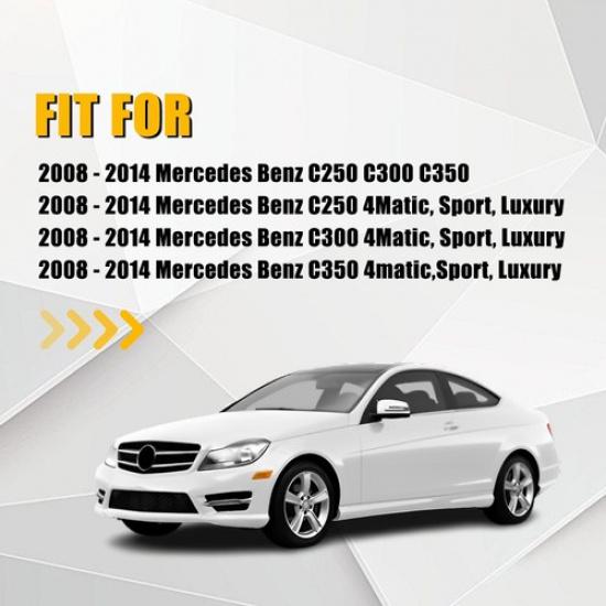 Передняя левая нижняя чехол сиденья Черный Коричневый Серый Для Mercedes 08-14 Benz C250 C300 C350