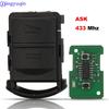 Jingyuqin 2B ASK 433 МГц Дистанционный ключ Smart Car Key для Vauxhall для Opel Corsa C Meriva Tigra Combo Van без лезвия