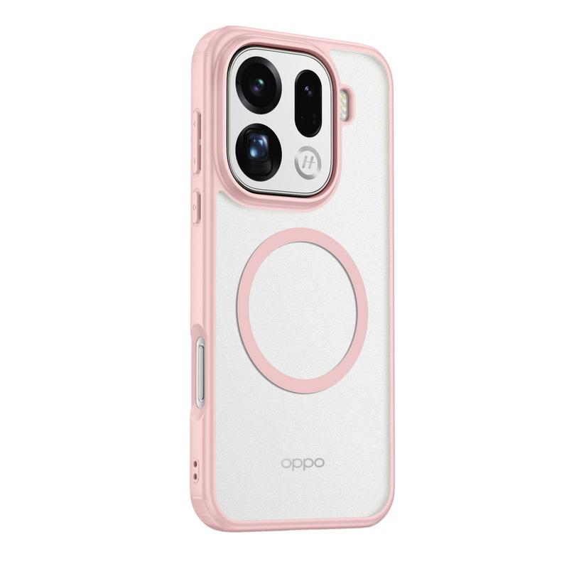 Для Магнитный Акриловый Чехол для OPPO Find X9 Pro X 9 Беспроводная Зарядка Полупрозрачная Матовая Крышка для OPPO Find X9pro