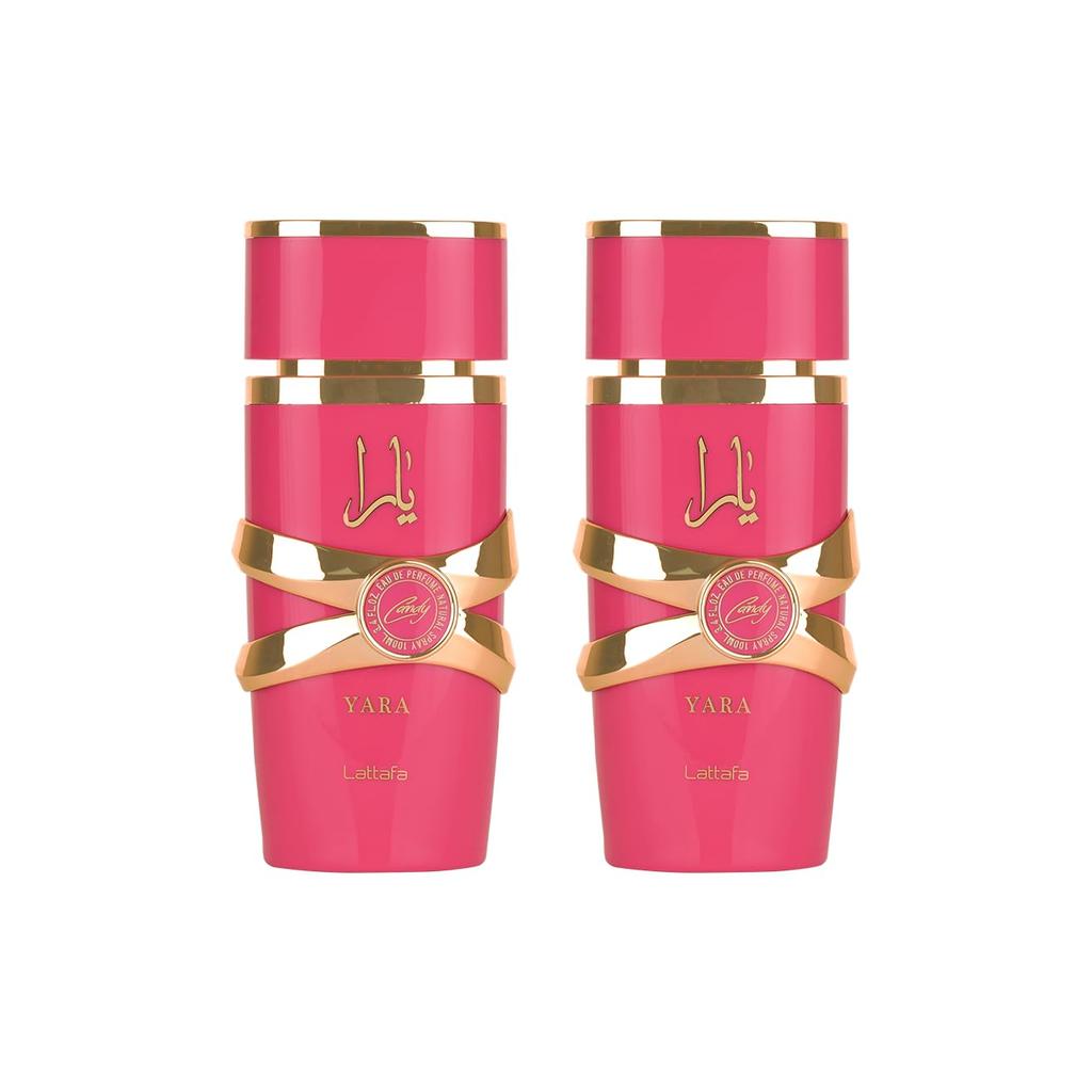 Lattafa Yara Candy - Vanilla, Fruity, Citrus, Floral - Eau De Parfum Long-Lasting Fragrance for Women, 3.40 Ounce / 100 Ml