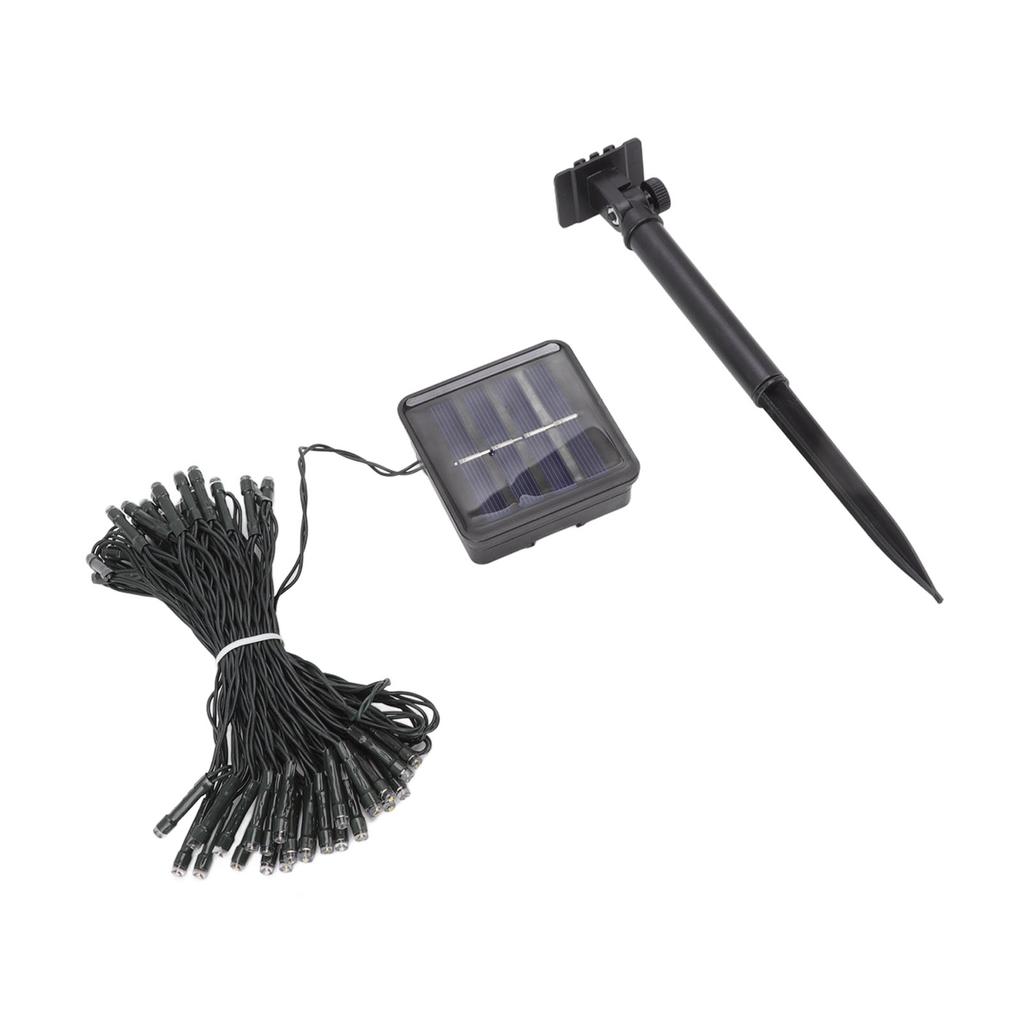 Solar String Light 50 LED 8 Modes IP65 Waterproof Decorative Outdoor Lamp String for Garden Courtyar
