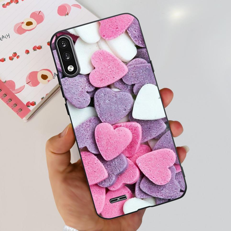 Для LG K22 LM-K200 K200E K200B Леопардовый принт Милый кот Чехол для телефона Мягкий силикон ТПУ Задняя крышка Для LG K22 K 22 2020 Fundas Etui