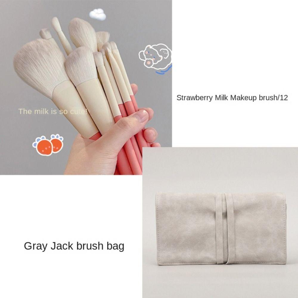 Кисть Кабуки Кисть для Рассыпчатой Пудры Мягкий Ворс Кисть для Теней для Век Набор Кистей для Красоты и Макияжа Женский