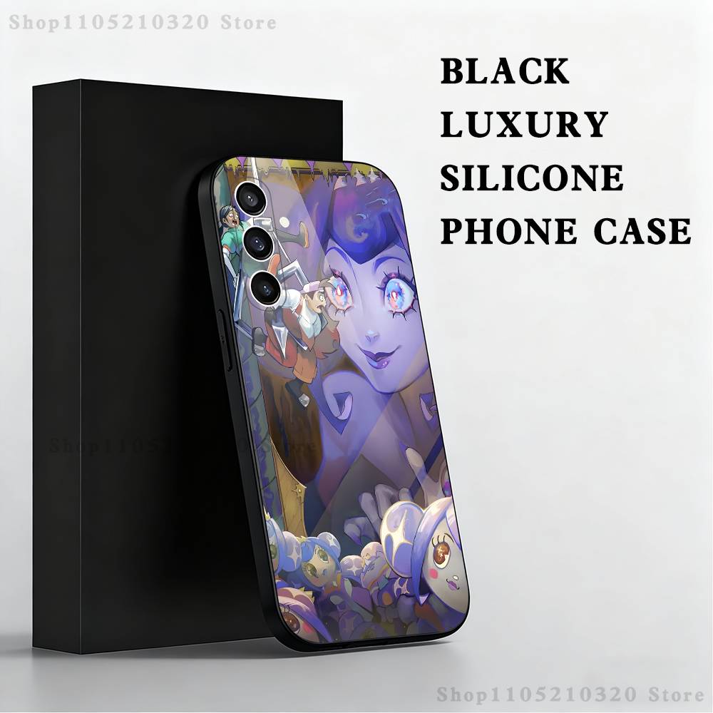 K-Рыцари Гвиневры Чехол для телефона для Samsung S25,S24,S21,S22,S23,S30,Ultra,S20,Plus,Fe,Lite,Note,10 Черный Мягкий чехол